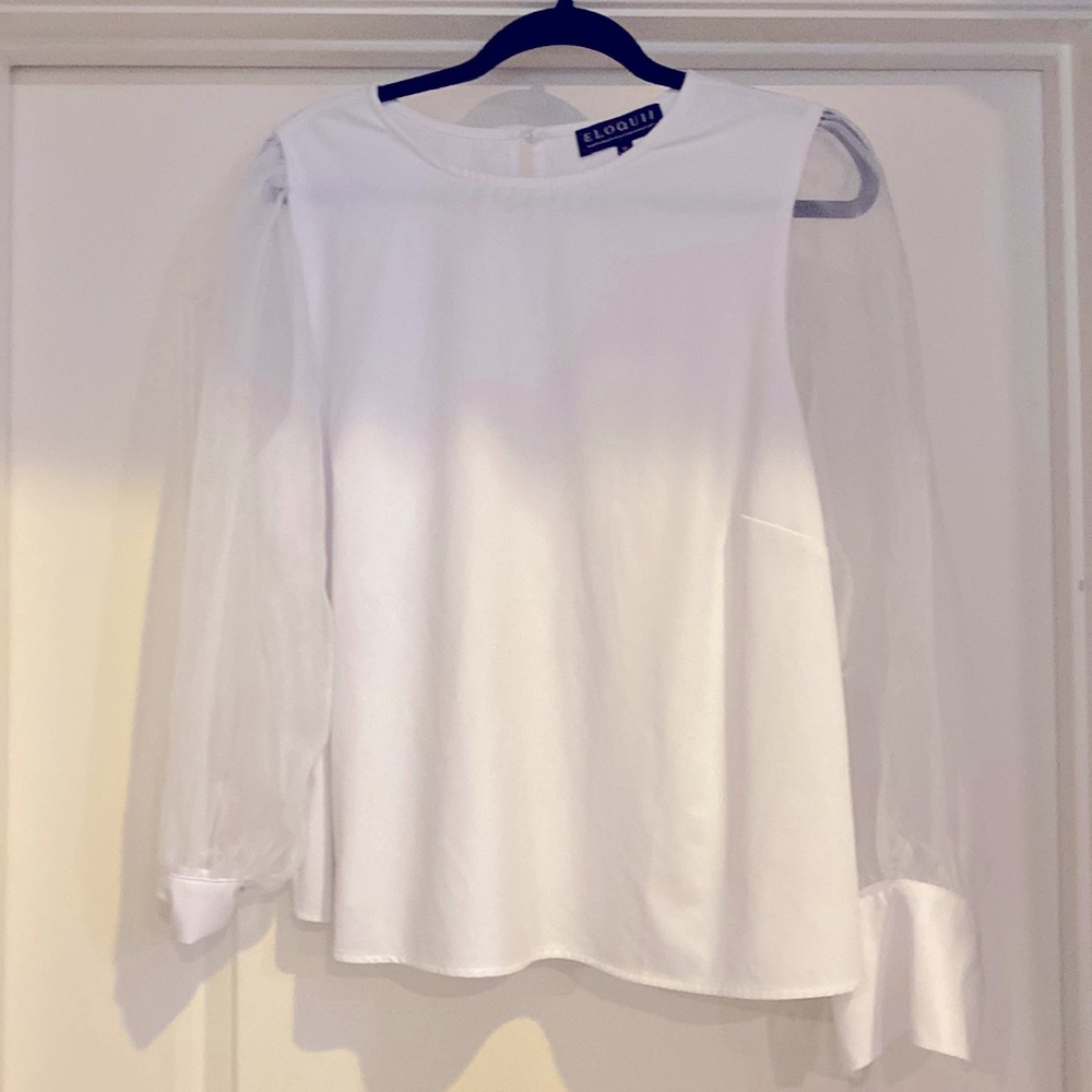 ELOQUII White Blouse